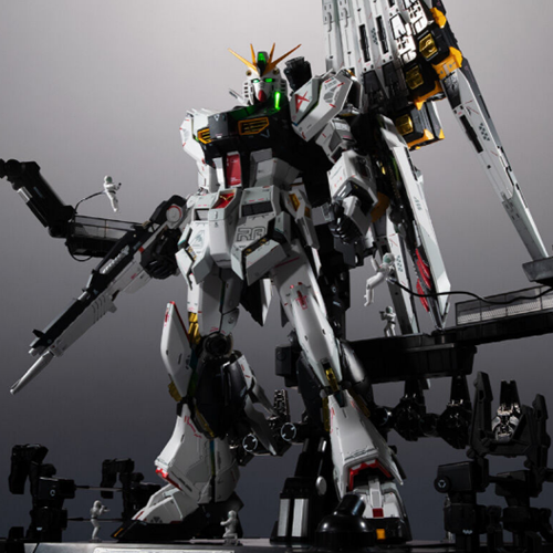 반다이(BANDAI) METAL STRUCTURE (메탈 스트럭쳐) 해체장기 RX-93 뉴 건담 (핀 판넬 장비)